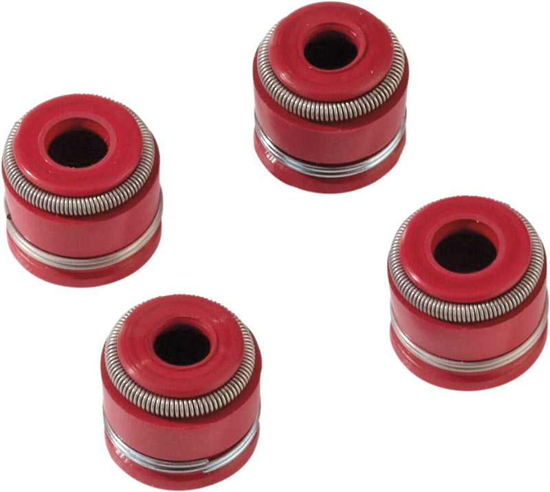 Moose Offroad Hard-parts Valve Stem Seals - Red - M96-96320