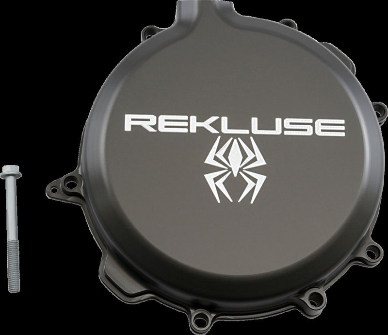 Rekluse Clutch Cover - Anodised, Black - RMS-396