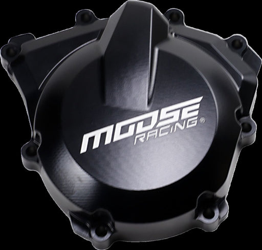 Moose Offroad Hard-parts Ignition Cover - Black, Hard Coated