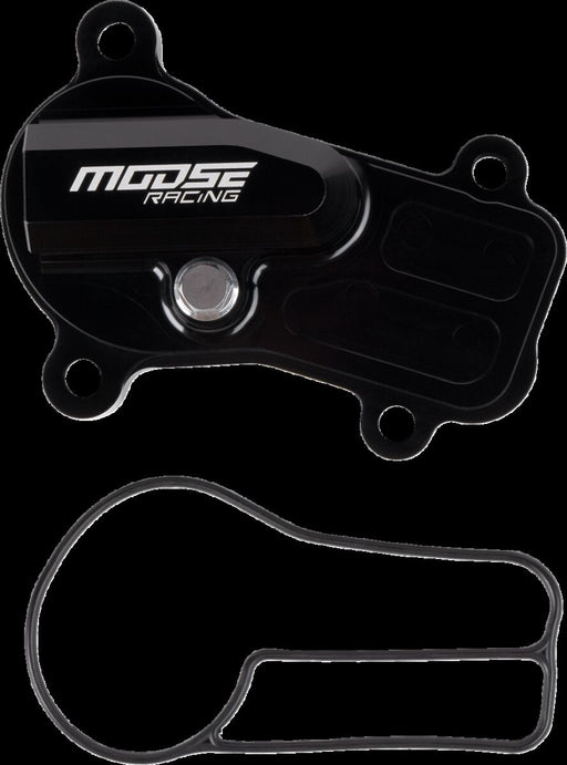 Moose Offroad Hard-parts Water Pump Cover - Black - I04-5260B