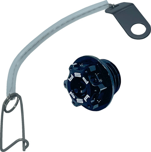 PSR Oil Filler Cap Kit - Anodised, Black - 00-01311-22