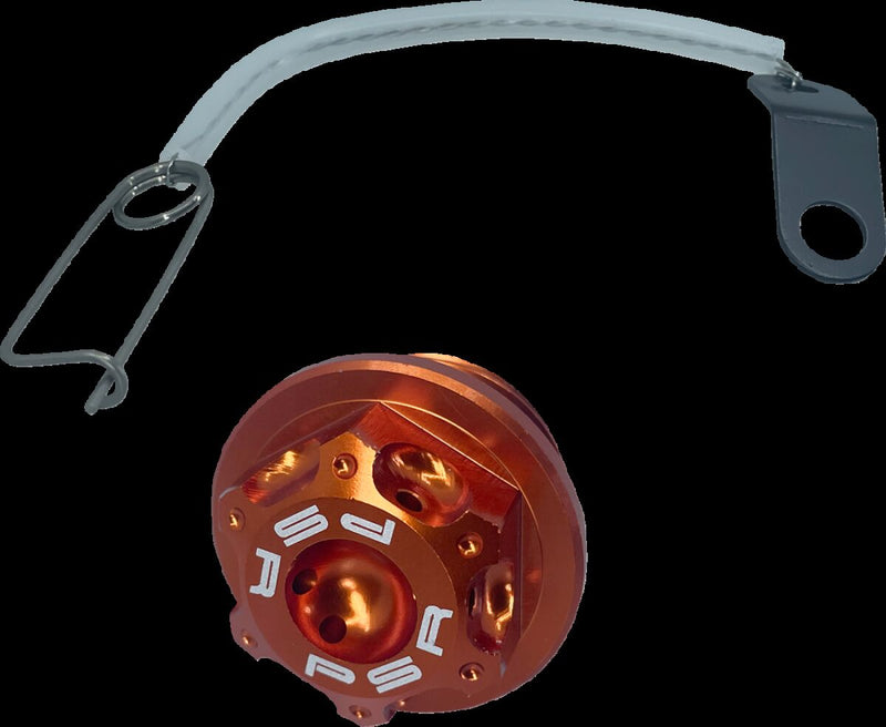 PSR Oil Filler Cap Kit - Anodised, Orange