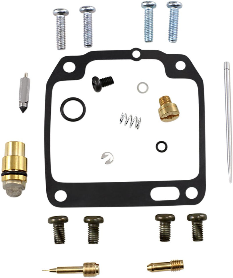 Parts Unlimited Carburetor Repair Kit - Black, Gold, Silver - 26-1658