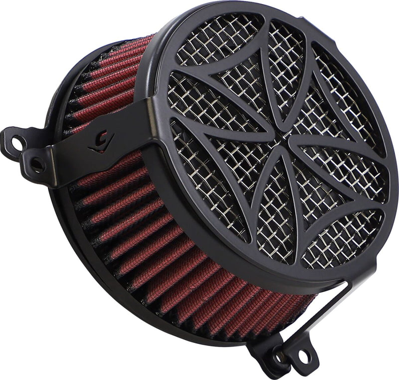 Cobra Air Cleaner Kit - Black - 06-0119-02B-SB