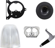 Cobra Air Cleaner Kit - Powrflo - Chrome - 06-0225-SB
