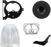 Cobra Air Cleaner Kit - Powrflo - Chrome - 06-0245-SB