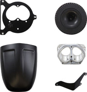 Cobra Air Cleaner Kit - Powrflo - Black - 06-0245B-SB