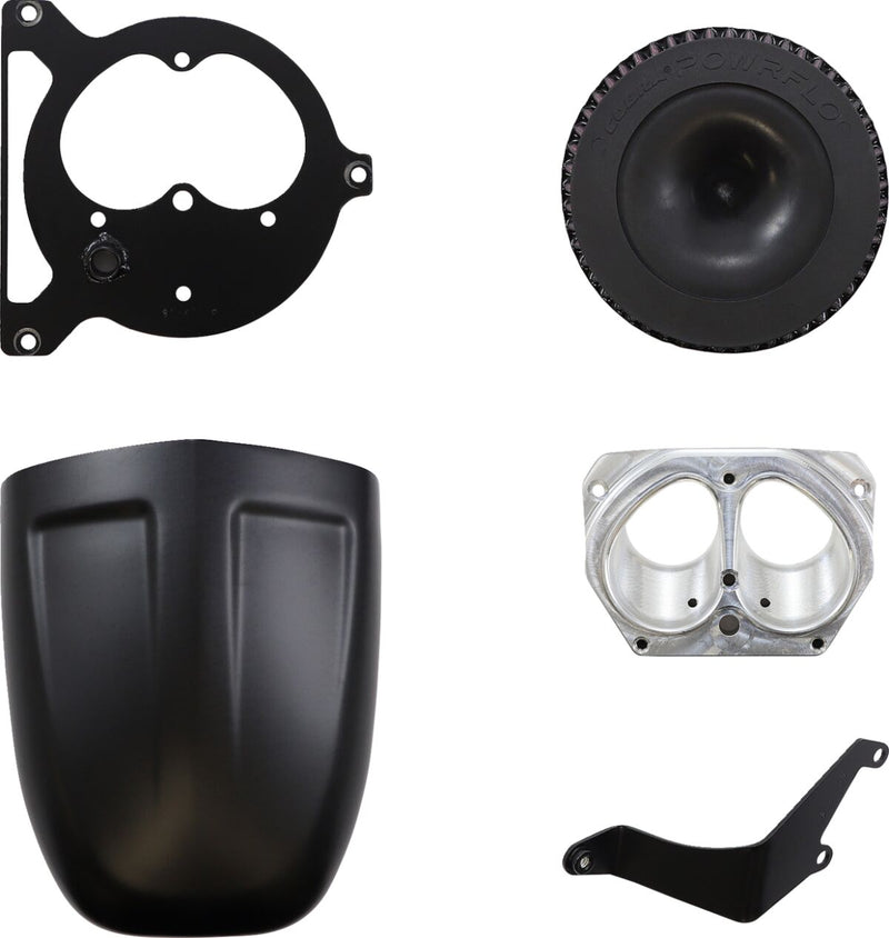 Cobra Air Cleaner Kit - Powrflo - Black - 06-0245B-SB