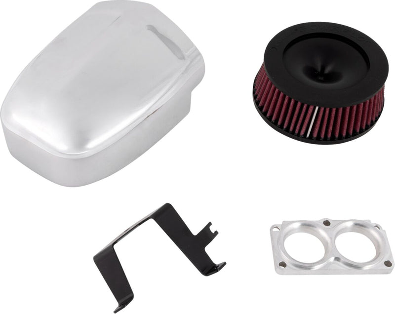 Cobra Air Cleaner Kit - Powrflo - Chrome - 06-0467-SB