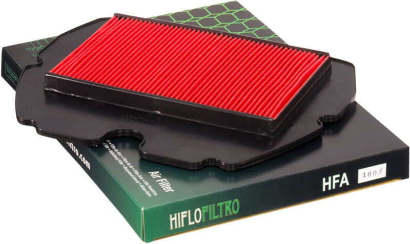 Hiflofiltro Replacement OE Air Filter for Honda - Red