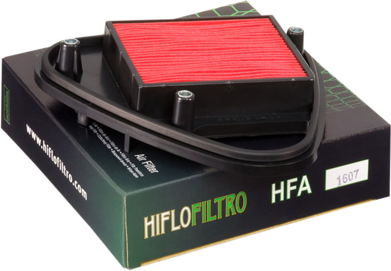 Hiflofiltro Replacement OE Air Filter for Honda - Black, Red - HFA1607