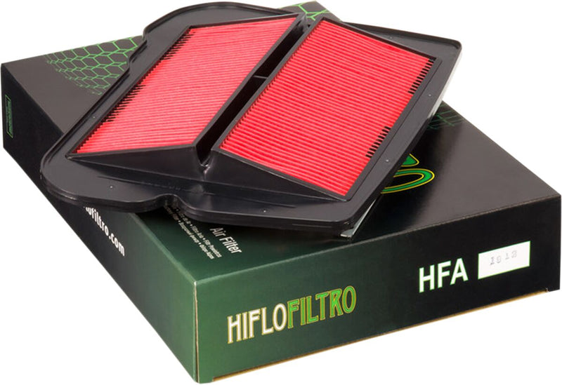 Hiflofiltro Replacement OE Air Filter for Honda - Black, Red - HFA1912