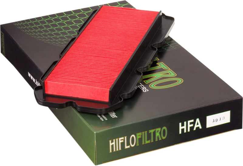 Hiflofiltro Replacement OE Air Filter for Honda - Black, Red - HFA1913