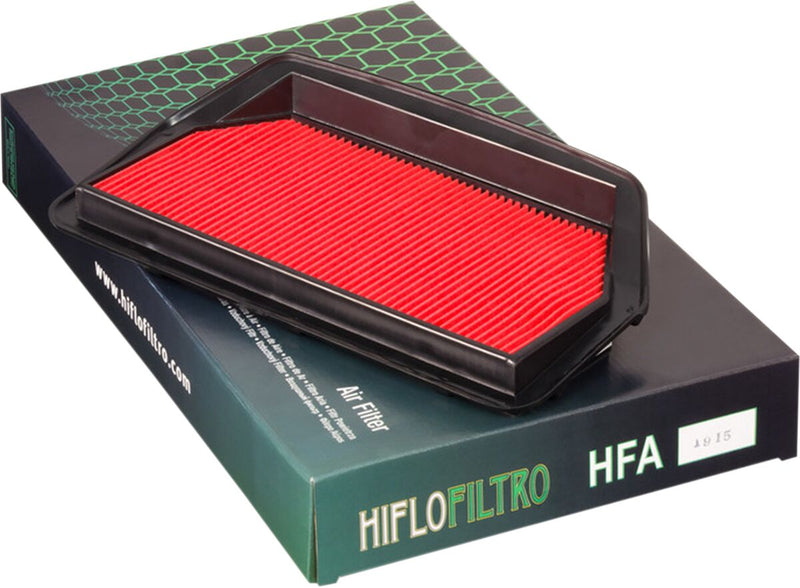 Hiflofiltro Replacement OE Air Filter for Honda - Black, Red - HFA1915