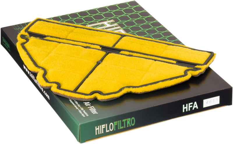 Hiflofiltro Replacement OE Air Filter - Black, Yellow