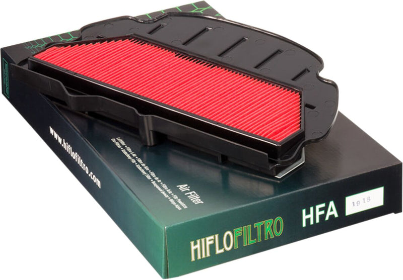 Hiflofiltro Replacement OE Air Filter for Honda - Black, Red - HFA1918