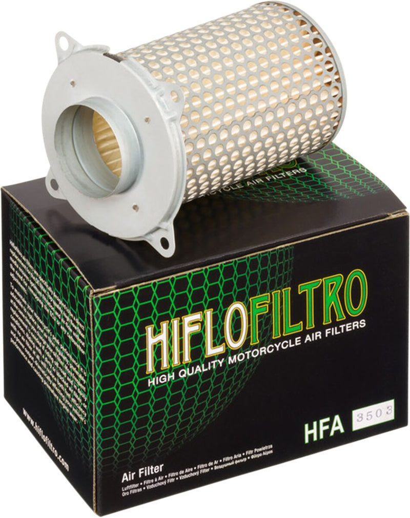 Hiflofiltro Replacement OE Air Filter - Silver, White - HFA3503