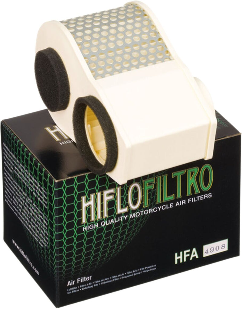 Hiflofiltro Replacement OE Air Filter - Black, White - HFA4908