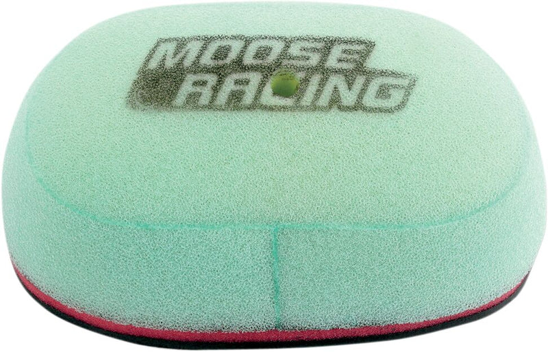 Moose Offroad Hard-parts Precision Pre-Oiled Air Filter - Green, Red - P2-20-02