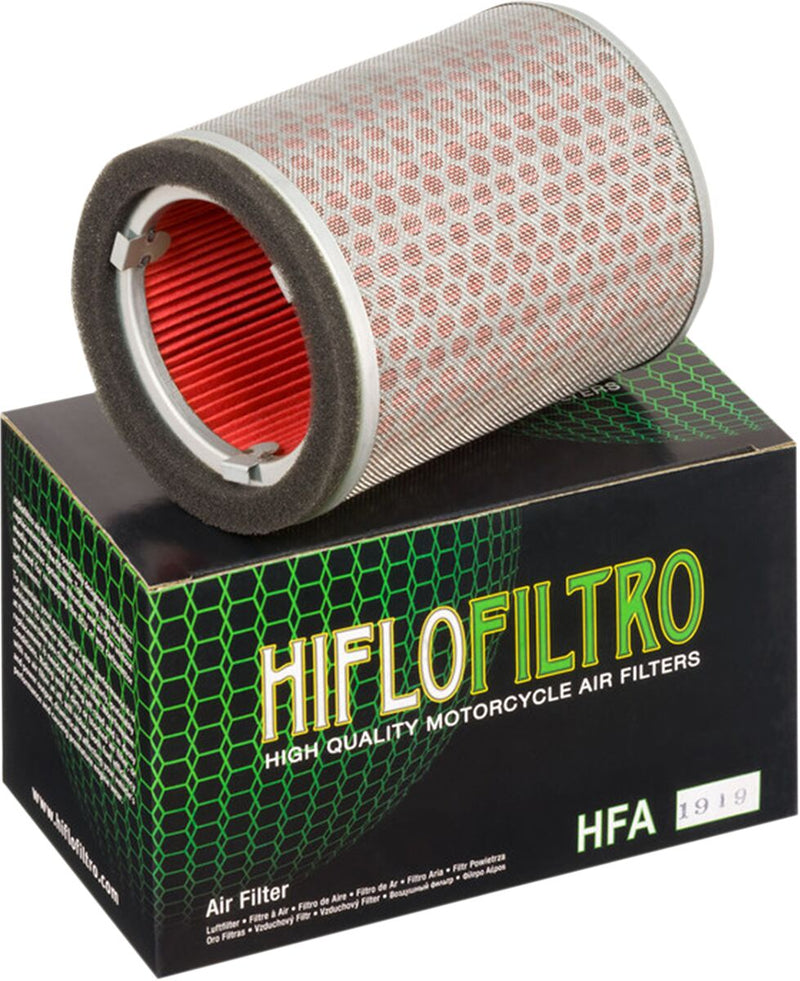 Hiflofiltro Replacement OE Air Filter for Honda - Red, Silver - HFA1919