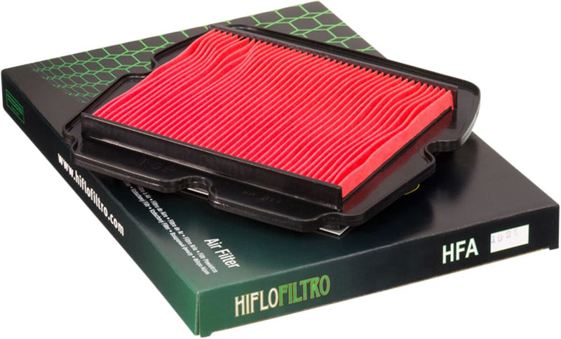 Hiflofiltro Replacement OE Air Filter for Honda - Black, Red - HFA1921