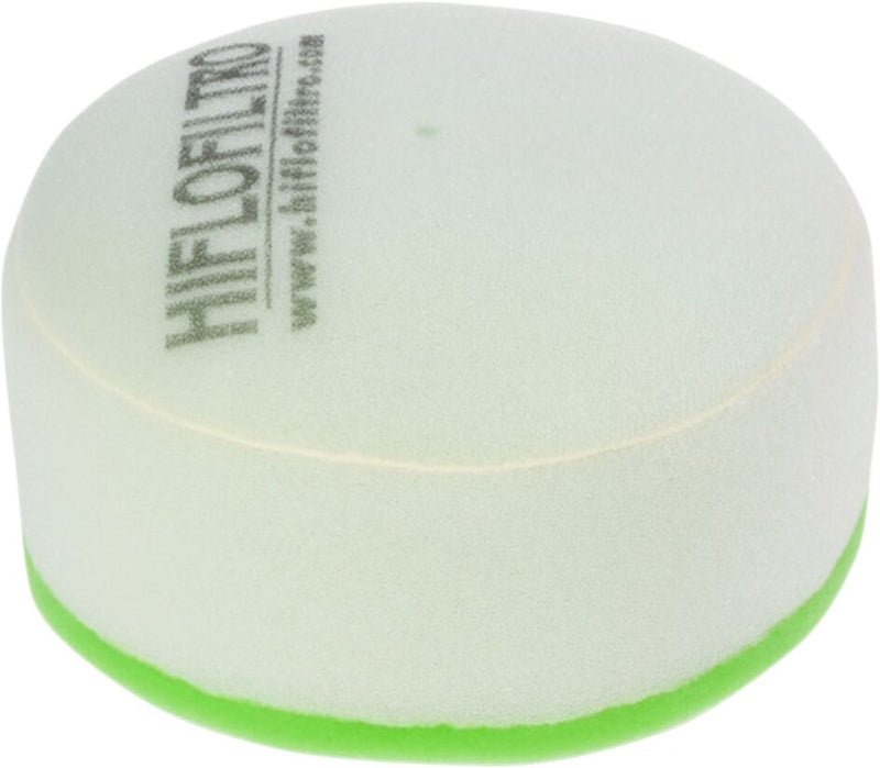 Hiflofiltro Foam Air Filter - Green, White, Dual-Stage - HFF2019