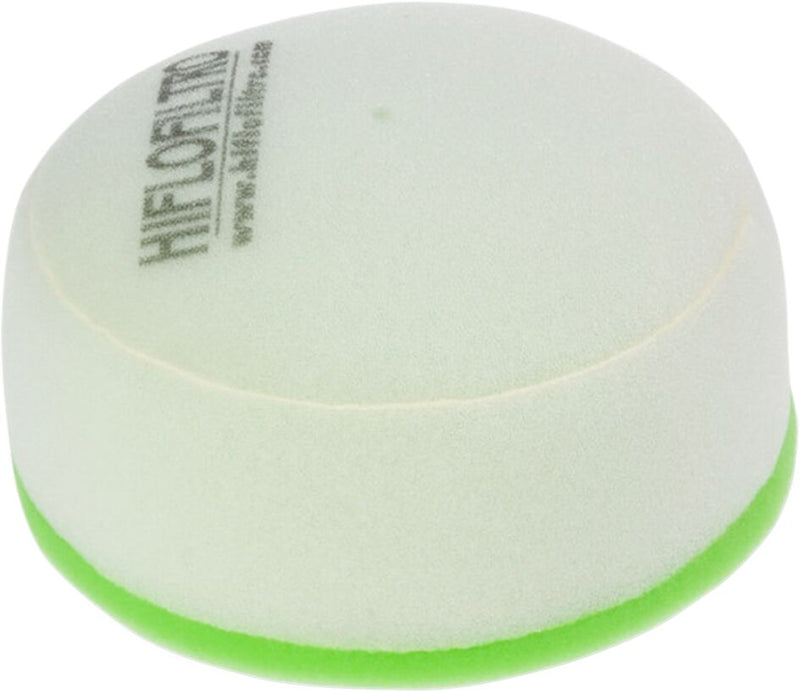Hiflofiltro Foam Air Filter - Green, White, Dual-Stage - HFF2021