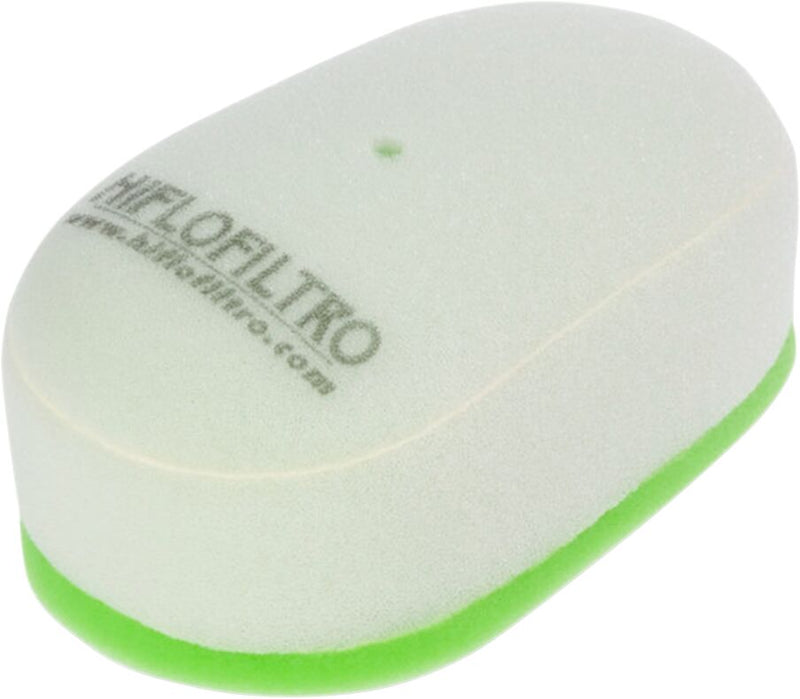 Hiflofiltro Foam Air Filter - Green, White, Dual-Stage - HFF3020