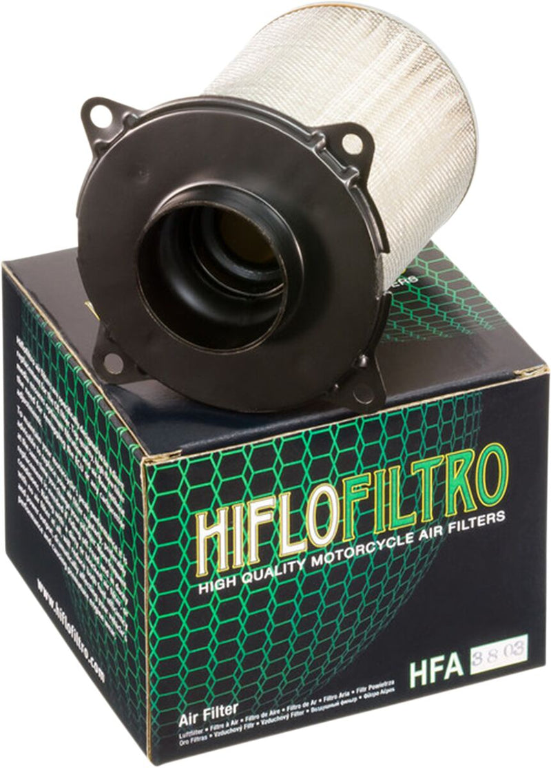 Hiflofiltro Replacement OE Air Filter - Black, White - HFA3803