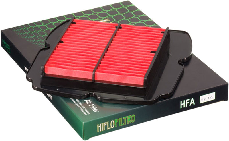 Hiflofiltro Replacement OE Air Filter - Black, Red - HFA3612
