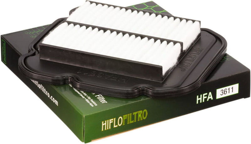 Hiflofiltro Replacement OE Air Filter - Black, White - HFA3611