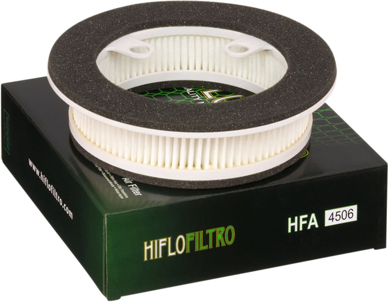Hiflofiltro OEM Replacement Air Filter - Black, White