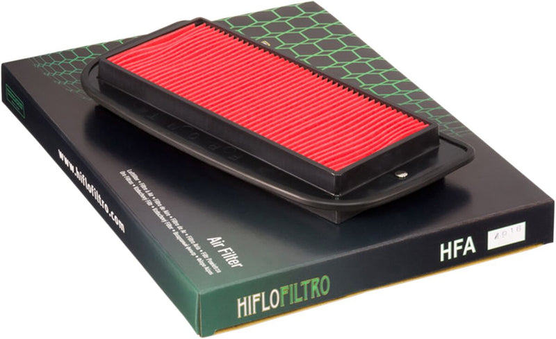 Hiflofiltro Replacement OE Air Filter - Black, Red - HFA4916