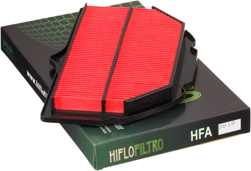 Hiflofiltro Replacement OE Air Filter - Black, Red - HFA3910
