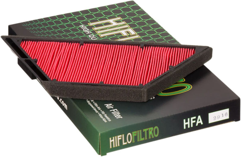 Hiflofiltro Replacement OE Air Filter - Black, Red - HFA2916