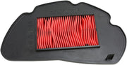 Hiflofiltro Scooter Air Filter - Black, Red - HFA1114