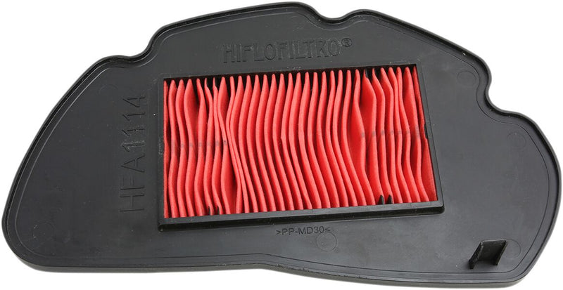 Hiflofiltro Scooter Air Filter - Black, Red - HFA1114