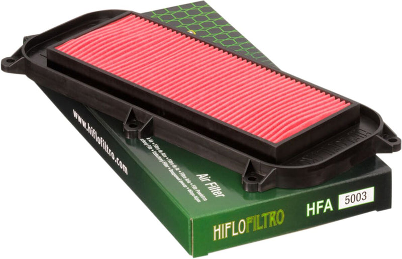 Hiflofiltro Scooter Air Filter - Black, Red - HFA5003