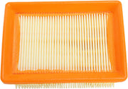Hiflofiltro Scooter Air Filter - Off-White, Orange