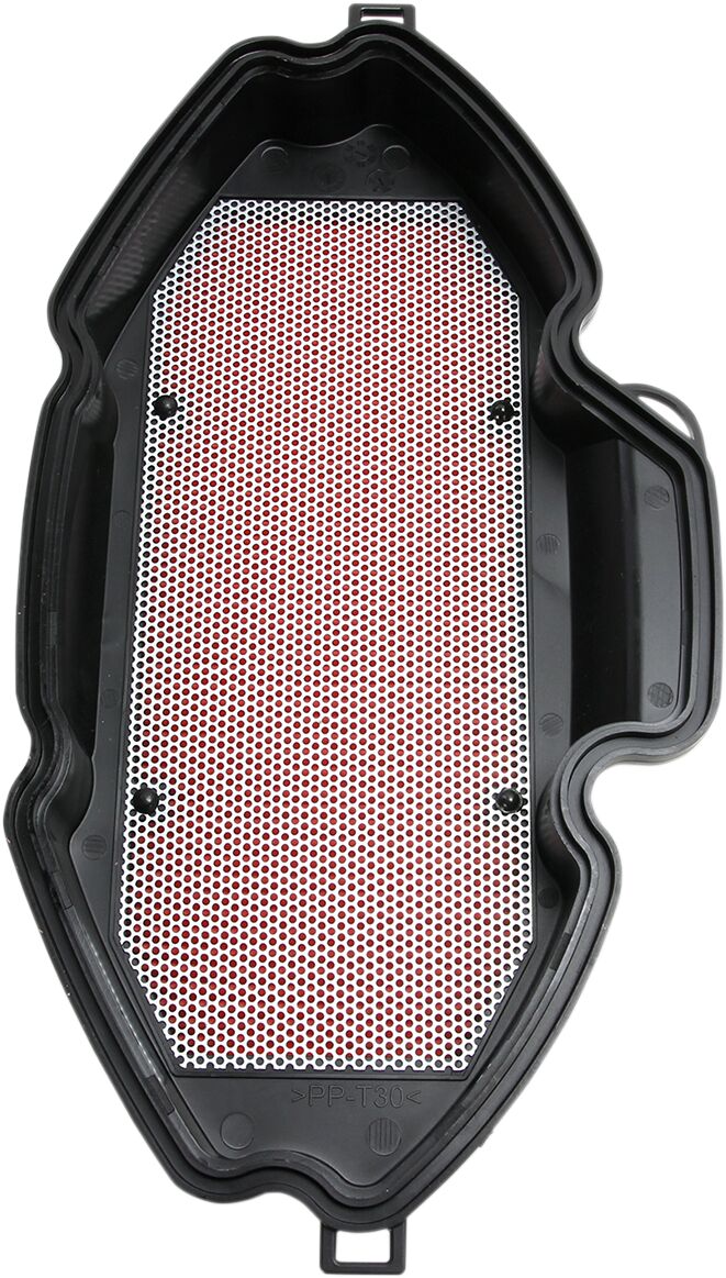 Hiflofiltro Scooter Air Filter - Black, Red - HFA1715