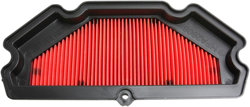 Hiflofiltro Replacement Air Filter - OEM, Black, Red - HFA2608
