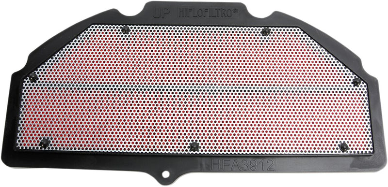 Hiflofiltro Replacement Air Filter - OEM, Black, Red - HFA3912