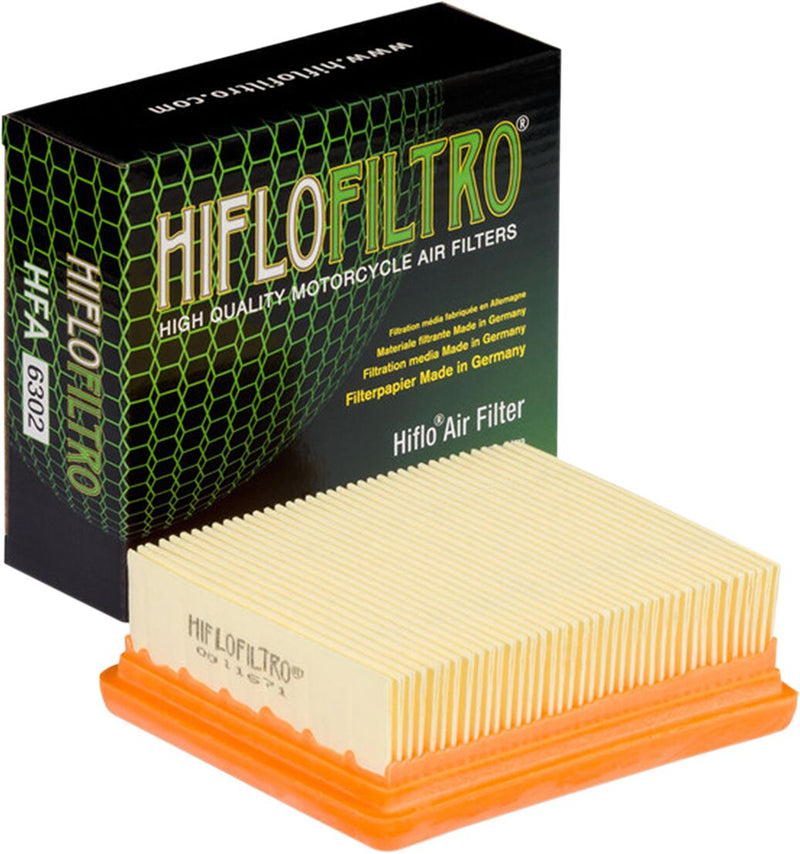 Hiflofiltro Replacement Air Filter - OEM, Off-White, Orange - HFA6302