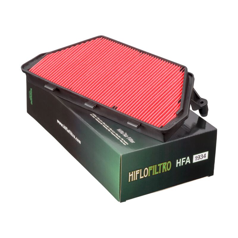 Hiflofiltro Replacement OE Air Filter for Honda - Black, Red - HFA1934