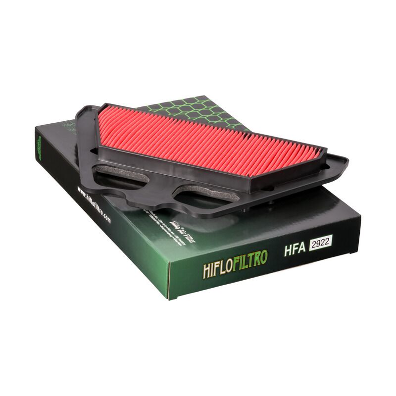 Hiflofiltro Replacement OE Air Filter - Black, Red - HFA2922