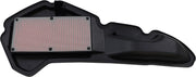 Hiflofiltro Scooter Air Filter - Black, Red - HFA1134