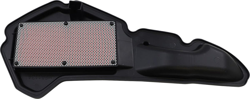 Hiflofiltro Scooter Air Filter - Black, Red - HFA1134