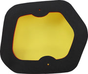 Moose Offroad Hard-parts Air Filter - Dry Air, Black, Off-White