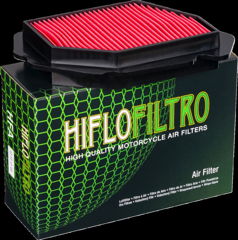 Hiflofiltro OEM Replacement Air Filter - Black, Red - HFA2926