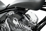 Accutronix Throttle Body Cover - Black,  Powder-Coated